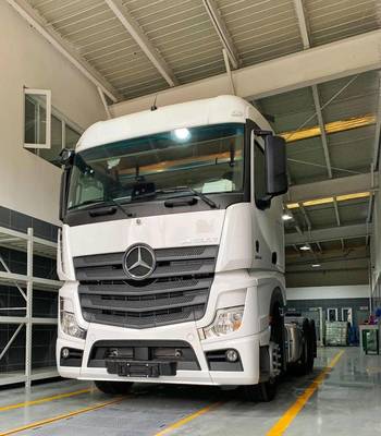 深化華北網絡布局 奔馳卡車中心衛星站天津開幕