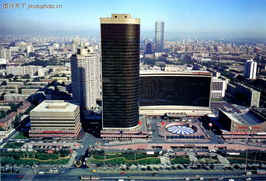 中國(guó)國(guó)際貿(mào)易中心 鳥(niǎo)瞰北京圖 首都風(fēng)光圖庫(kù) 壯觀 獨(dú)立 摩天樓